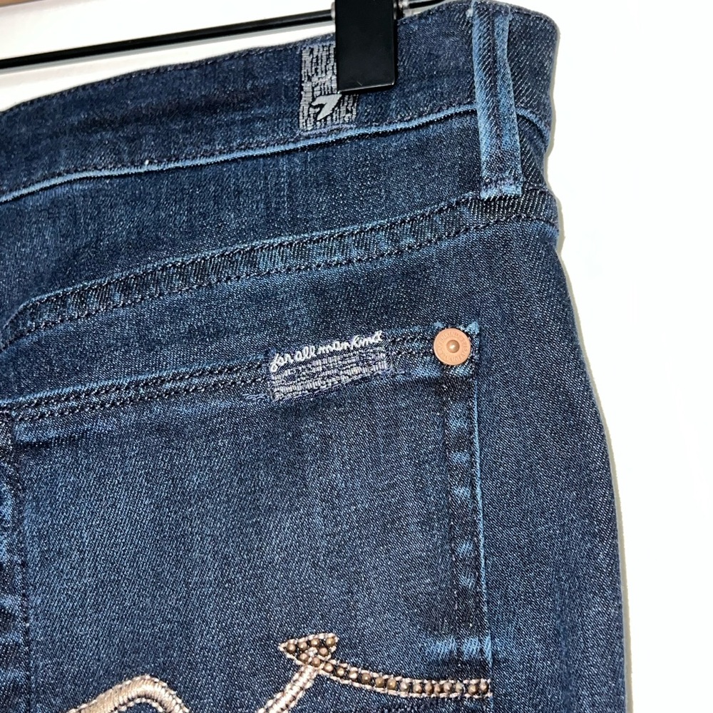 7 for All Mankind Kaytie Flare Jeans size 29 - Picture 6 of 12